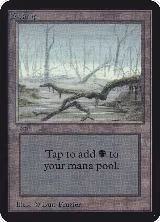 Swamp (A), Alpha Edition — Magic card price