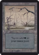 Swamp (B), Alpha Edition — Magic card price