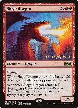 Siege Dragon (162), Prerelease Cards — Magic card price