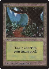 Forest (B), Beta Edition — Magic card price