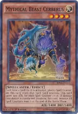 Mythical Beast Cerberus (Shatterfoil) (BP03-EN018) — card price