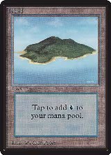 Island (B), Beta Edition — Magic card price