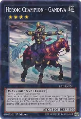 Heroic Champion - Gandiva (Shatterfoil) (BP03-EN124), Battle Pack 3: Monster League — Yu-Gi-Oh! card price