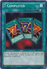 7 Completed (BP03-EN135), Battle Pack 3: Monster League — Yu-Gi-Oh! card price