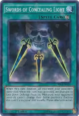 Swords of Concealing Light (Shatterfoil) (BP03-EN151), Battle Pack 3: Monster League — Yu-Gi-Oh! card price