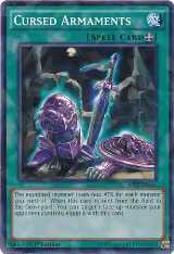 Cursed Armaments (Shatterfoil) (BP03-EN169), Battle Pack 3: Monster League — Yu-Gi-Oh! card price