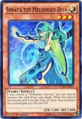 Sonata the Melodious Diva (DUEA-EN015) — card price