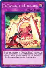 The Traveler and the Burning Abyss (DUEA-EN086) — card price
