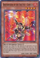 Brotherhood of the Fire Fist - Gorilla (CT11-EN003) — card price