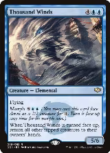 Thousand Winds (58), Duel Decks: Speed vs. Cunning — Magic card price
