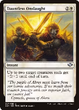 Dauntless Onslaught (6), Duel Decks: Speed vs. Cunning — Magic card price