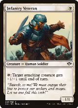 Infantry Veteran (3), Duel Decks: Speed vs. Cunning — Magic card price