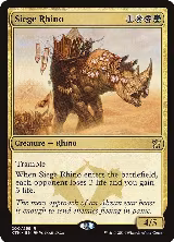 Siege Rhino (200), Khans of Tarkir — Magic card price