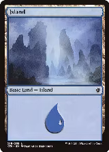 Island (255) (255) — card price