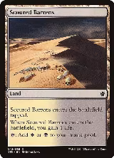 Scoured Barrens (242), Khans of Tarkir — Magic card price
