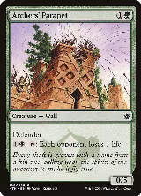 Archers' Parapet (128) — card price