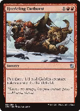 Hordeling Outburst (111), Khans of Tarkir — Magic card price