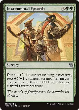 Incremental Growth (138), Khans of Tarkir — Magic card price
