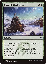 Roar of Challenge (145), Khans of Tarkir — Magic card price