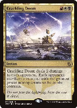 Crackling Doom (171), Prerelease Cards — Magic card price
