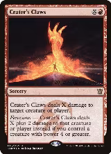Crater's Claws (106), Prerelease Cards — Magic card price