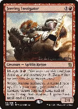 Jeering Instigator (113), Prerelease Cards — Magic card price
