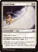 Serra's Boon (18) — card price