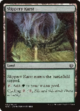Slippery Karst (26), Duel Decks: Anthology — Magic card price