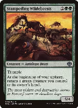 Stampeding Wildebeests (9) — card price