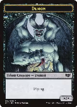 Demon (012) // Zombie (016) Double-Sided Token (12 // 16) — card price