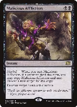 Malicious Affliction (25) — card price