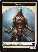 Soldier // Spirit Double-Sided Token (6 // 7) — card price