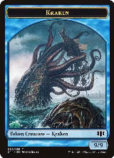 Kraken // Zombie (011) Double-Sided Token (9 // 11) — card price