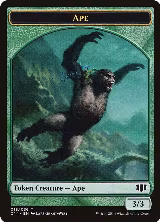 Ape // Zombie (011) Double-Sided Token (18 // 11) — card price