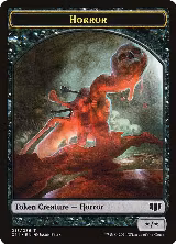 Horror // Zombie (016) Double-Sided Token (15 // 16) — card price