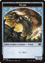 Wurm (033) // Goat Double-sided Token (33 // 3) — card price