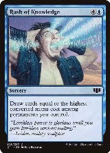 Rush of Knowledge (123) — card price