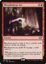 Blasphemous Act (172) — card price