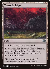 Tectonic Edge (313) — card price