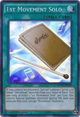 1st Movement Solo (NECH-EN059) — card price
