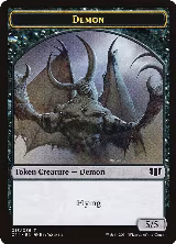 Demon (013) // Zombie (016) Double-Sided Token (13 // 16) — card price