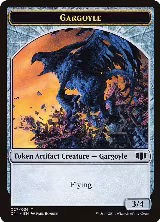 Gargoyle // Elf Warrior Double-Sided Token (27 // 24) — card price