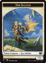 Kor Soldier // Pegasus Double-Sided Token (4 // 5) — card price