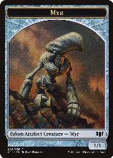 Myr // Pentavite Double-Sided Token (28 // 29) — card price