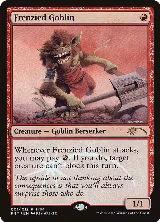 Frenzied Goblin (1) — card price