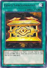 Gold Sarcophagus (Blue) (DL18-EN011), Duelist League Promo — Yu-Gi-Oh! card price