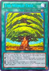 The World Tree (Blue) (DL18-EN012), Duelist League Promo — Yu-Gi-Oh! card price