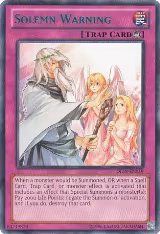 Solemn Warning (Green) (DL18-EN019), Duelist League Promo — Yu-Gi-Oh! card price