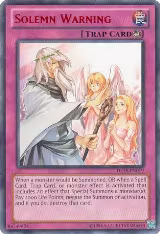 Solemn Warning (Red) (DL18-EN019), Duelist League Promo — Yu-Gi-Oh! card price