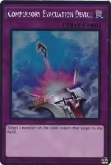 Compulsory Evacuation Device (NKRT-EN044), Noble Knights of the Round Table Box Set — Yu-Gi-Oh! card price